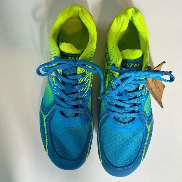 HEALTH Women's Men's Track & Field Shoes Spike Running Mesh Breathable Sz 8 - Picture 2 of 10